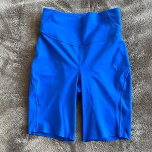 Lululemon Blue Base Pace Shorts, Size 4